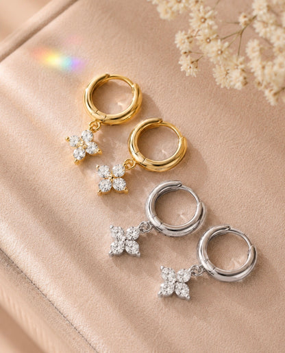 Fleur Mini Hoops
