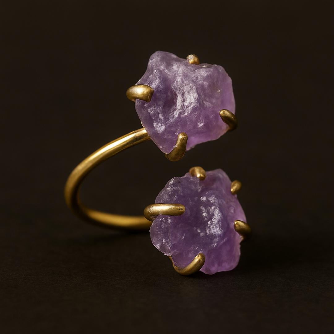 Whispering Stones Adjustable Ring