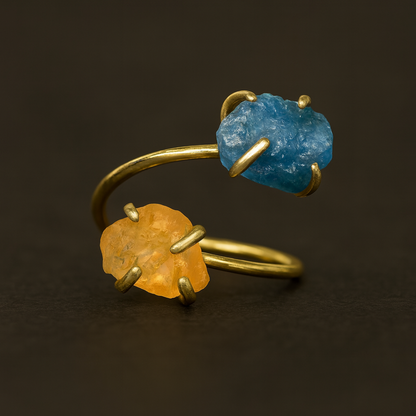 Whispering Stones Adjustable Ring