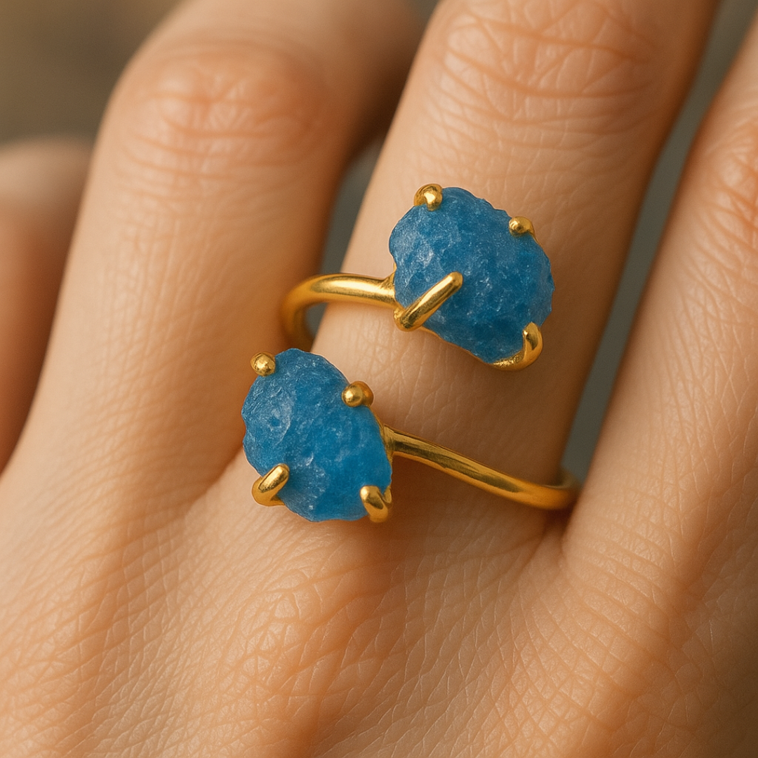 Whispering Stones Adjustable Ring
