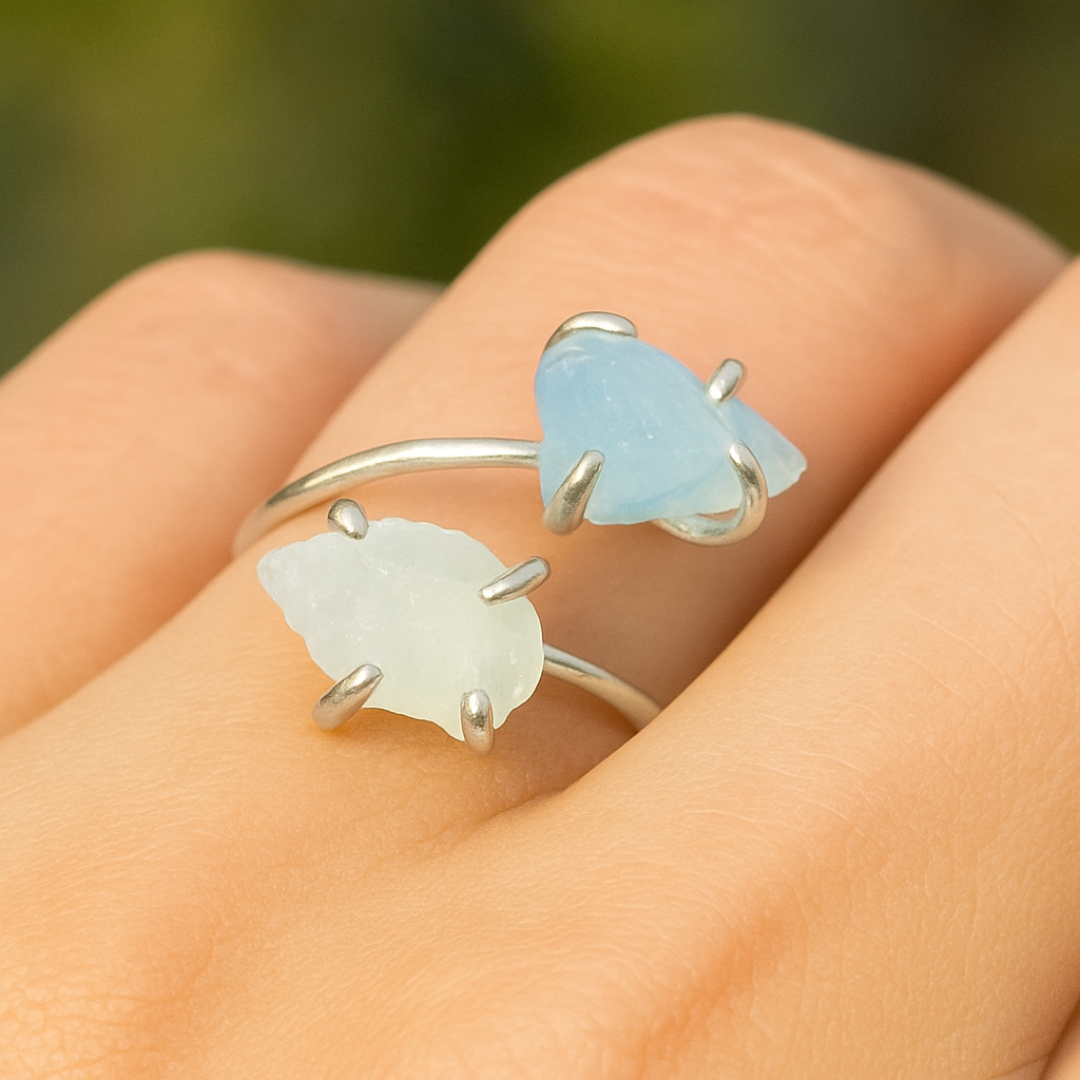 Whispering Stones Adjustable Ring