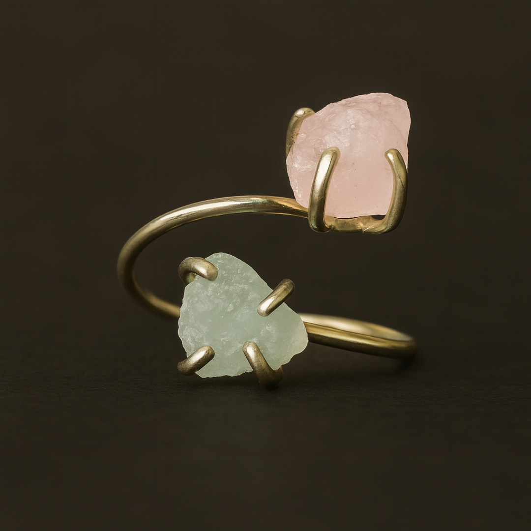 Whispering Stones Adjustable Ring